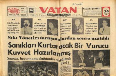Vatan Gazetesi 20 Ağustos 1963 - Süreyya Karakolluk Oldu , Sinir Krizleri Geçiriyor... GZ91042 - 1