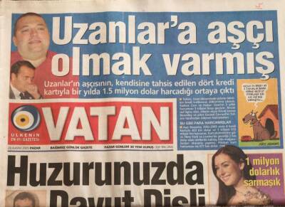 Vatan Gazetesi 20 Kasım 2005-Kim Bu Ulema?Taliban Mı Başbakan Mı? GZ45018 - 2