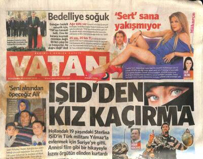 Vatan Gazetesi 20 Kasım 2014 - Küba Camiinin Arazisi Hazır ! - Işidden Kız Kaçırma GZ98908 - 1