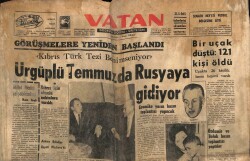 Vatan Gazetesi 20 Mayıs 1965 - Ürgüplü Temmuzda Rusyaya Gidiyor GZ64791 - 1