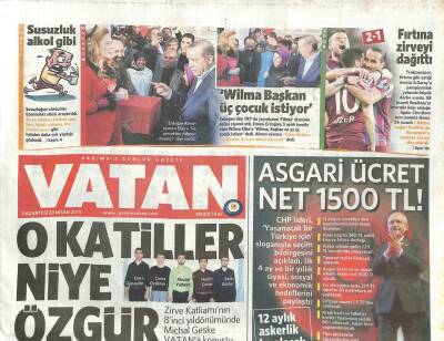 Vatan Gazetesi 20 Nisan 2015 - Babacandan Kur Uyarısı Sadece Merkez Bankasını Dinleyin GZ113130 - 1