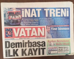 Vatan Gazetesi 20 Ocak 2005 - Mısır Zindanlarına Geçen 21 Yıl GZ10097 - 2