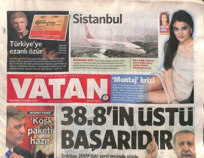 Vatan Gazetesi 20 Şubat 2014 - İtalya Eski Başbakanı Berlusconi , Ayrıldığı Eşi Larioya Aylık 1.4 Milyon Euro Nafaka Ödeyecekti GZ98295 - 1