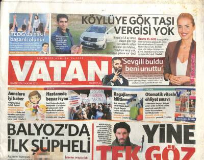 Vatan Gazetesi 21 Kasım 2015 - ABye Kapı Kapanmadı Ama Giriş Zorlaştı GZ100927 - 2