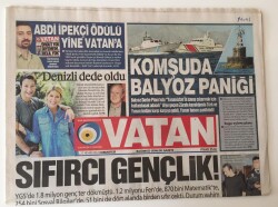 Vatan Gazetesi - 21 Nisan 2012 - Sıfırcı Gençlik ! - GZ43729 - 1
