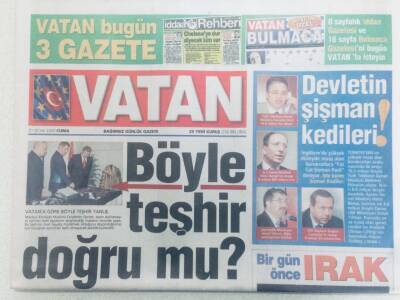 Vatan Gazetesi 21 Ocak 2005 - İkinci Küba Devrimi GZ40517 - 1