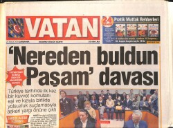Vatan Gazetesi 22 Aralık 2004 - Nereden Buldun Paşam Davası - Erdoğan Musul İçin Bush'u Aradı GZ3358 - Gökçekoleksiyon