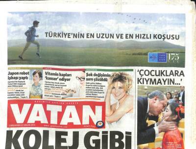 Vatan Gazetesi 22 Nisan 2015 - TSKdan Yol Açılımı GZ104406 - 1