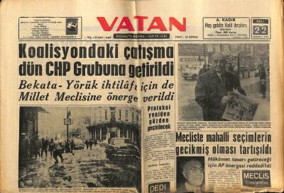 Vatan Gazetesi 22 Ocak 1963 - Melina Mercuri Çirkin Oluşundan Memnun GZ78721 - 1