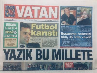Vatan Gazetesi - 22 Şubat 2005 - Devler Hakkari İçin Aynı Sahnede Buluştu GZ46742 - 1