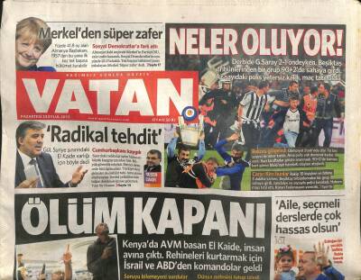 Vatan Gazetesi 23 Eylül 2013 - Ayşe Özyılmazel İle Babası Neco İki Yıl Sonra Barıştı GZ100388 - 1