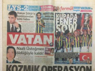 Vatan Gazetesi 23 Mayıs 2013 - Hakan Şüküre Komisyondan Kötü Haber GZ29905 - 1
