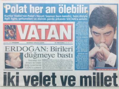 Vatan Gazetesi 24 Mart 2005 - İki Velet Ve Millet GZ42403 - 1