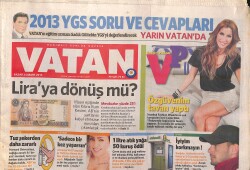 Vatan Gazetesi 24 Mart 2013 - Başbakanlık Akil Adamlar Komisyonu'nu İçin Kadir İnanır'dan Yaşar Kemal'e 30'a Yakın İsim Belirledi GZ160077 - Gökçekoleksiyon