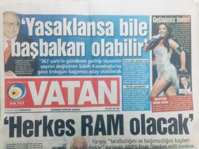 Vatan Gazetesi 24 Mayıs 2008 - Herkes Ram Olacak GZ40655 - 1