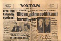 Vatan Gazetesi 25 Ağustos 1962 - Iraklı Liderler Türk Dostluğunu Yıkmak Yolunda Çalışıyor GZ64845 - 1