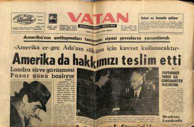 Vatan Gazetesi 25 Haziran 1964 - Muhittin Kılıç İstifa Etti GZ78815 - 1