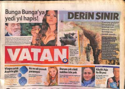Vatan Gazetesi 25 Haziran 2013 - Berlusconiye 7 Yıl Hapis Siyasetten de Men Cezası - Katarda Taht Değişimi GZ106797 - 1