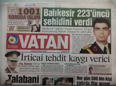 Vatan Gazetesi 26 Eylül 2006 Talabani Pkkyla Ne Pazarlığı Yaptı -GZ44648 - 1