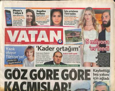 Vatan Gazetesi 26 Eylül 2013 - Erciyese 100 Milyon Euroluk Yatırım - Kanadalı İlaç Şirketi Apotex Türkiyede GZ113119 - 1