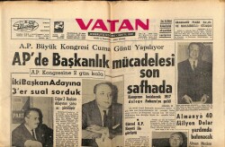 Vatan Gazetesi 26 Kasım 1964 - Vekil Öğretmenler Asil Olabilecek GZ64753 - 1