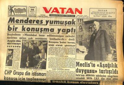 Vatan Gazetesi 26 Mart 1959 - Orman Fakültesinde Boykot Devam Ediyor GZ86433 - 1