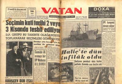 Vatan Gazetesi 26 Mart 1960 - Güney Afrika Olayları Güvenlik Konseyinde GZ102662 - 1