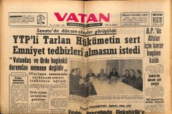 Vatan Gazetesi 26 Nisan 1963 - Ürdünde Durum Çok Gergin GZ64876 - 1