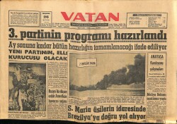 Vatan Gazetesi 26 Ocak 1961 - Kıbrısta Türklere Tanınan Haklar Tatbik Tatbik Edilmemekte GZ64585 - 1