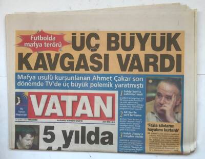Vatan Gazetesi 26 Şubat 2004 - 11 Yıl Yargılandı 18 Yıl Ceza Yedi GZ7878 - 1