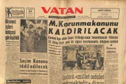 Vatan Gazetesi 27 Aralık 1958 - İnönü Millet Sefalet Çekmektedir Diyor GZ64679 - 2
