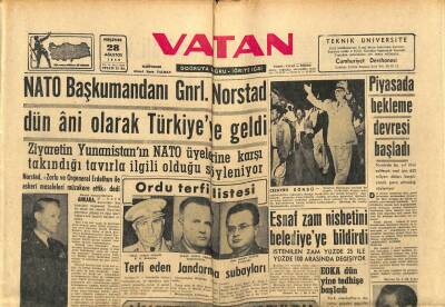 Vatan Gazetesi 28 Ağustos 1958 - Bursada Dükkanı Yanmış Olanlara Kredi Açılacak GZ91074 - 1