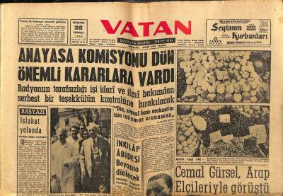 Vatan Gazetesi 28 Temmuz 1960 - Gecekondu Yıkımı Durdurulmuştur GZ78919 - 1