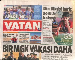 Vatan Gazetesi 29 Kasım 2013 - TÜSİAD Batmanda Toplandı - Vekil Eşinede Tahrik İndirimi GZ100428 - 1