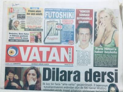 Vatan Gazetesi 3 Mart 2007 - Teoman Konser Sonrası Hayranımla Çıkarım Dedi GZ42129 - 1