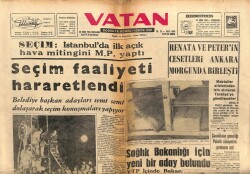 Vatan Gazetesi 30 Ekim 1963 - Seçim Faaliyeti Hareketlendi GZ103313 - 2