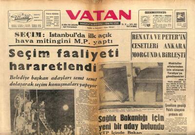 Vatan Gazetesi 30 Ekim 1963 - Seçim Faaliyeti Hareketlendi GZ103313 - 2