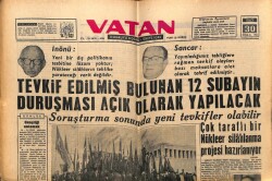 Vatan Gazetesi 30 Nisan 1963 - Karasuları Tasarısı Mecliste GZ64872 - 1