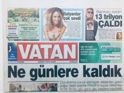 Vatan Gazetesi - 30 Ocak 2003 - Bush Saddamı Yola Getirmeyi Biliriz GZ46077 - 2