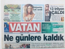 Vatan Gazetesi - 30 Ocak 2003 - Bush Saddamı Yola Getirmeyi Biliriz GZ46077 - 1