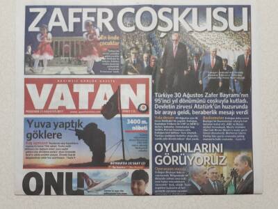 Vatan Gazetesi 31 Ağustos 2017 - Emre Belözoğlu 11lere Dönüyor - Doğum Günü Hediyesi GZ52925 - 1