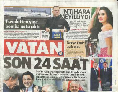 Vatan Gazetesi 31 Mart 2015 - Hz. İsa Kilisesini Türkiye Onaracak GZ113113 - 1