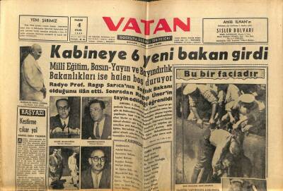 Vatan Gazetesi 4 Eylül 1960 - Castro Küba Amerika Paktını Parçaladı GZ78912 - 1