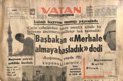 Vatan Gazetesi 4 Şubat 1965 - Sofia Lorenin Yeni Elbisesi GZ113104 - 1