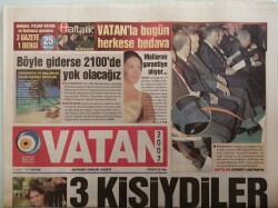 Vatan Gazetesi 4 Şubat 2007 Beyazdan Şehrazat Teklifi - Mankenle Şarkıcının Kavgası Savcılıkta - GZ44450 - 1