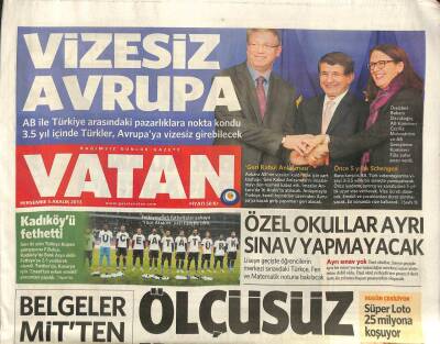 Vatan Gazetesi 5 Aralık 2013 - Miranda Kerr , 3 Milyon Dolarlık Pırlanta Takacak - Las Vegasa Kapalıçarşı GZ109778 - 1