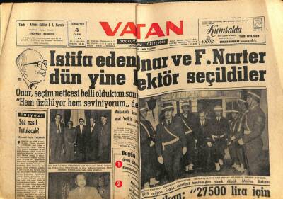 Vatan Gazetesi 5 Kasım 1960 - Hasan Polatkan Duruşmaya Götürülüyor GZ78881 - 1