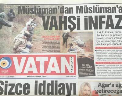 Vatan Gazetesi 5 Mart 2007-Hülya Avşar Son Demlerimdeyim İki Yıl İçinde Çocuk Yapacağım -Müslümandan Müslümana Vahşi İnfaz GZ36386 - 1