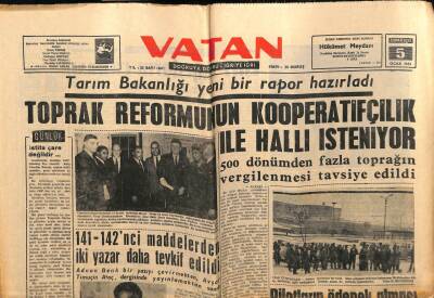Vatan Gazetesi 5 Ocak 1963 - Yüksel Menderesin Nikahı Hadiseli Oldu GZ64839 - 1