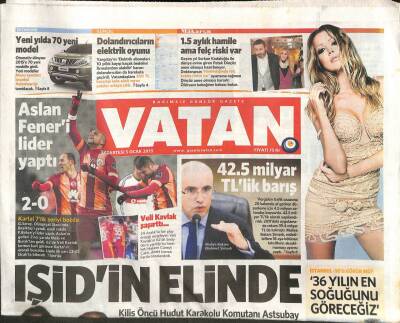 Vatan Gazetesi 5 Ocak 2015 - Sarıkamış Harekatının 100.Yılında 30 Bin Kişi Karsta Buluştu GZ106691 - 1